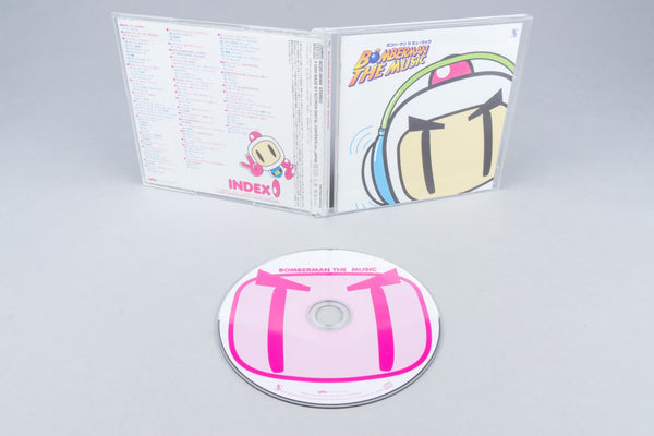 Scitron Discs *Bomberman The Music* Soundtrack CD Spine Card Sticker
