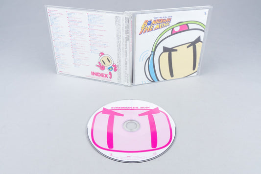 Scitron Discs *Bomberman The Music* Soundtrack CD Spine Card Sticker