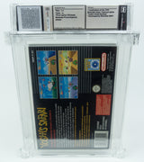 Super Nintendo *Yoshi's Safari* SNES Sealed WATA 9.2 A+ no VGA Spanish
