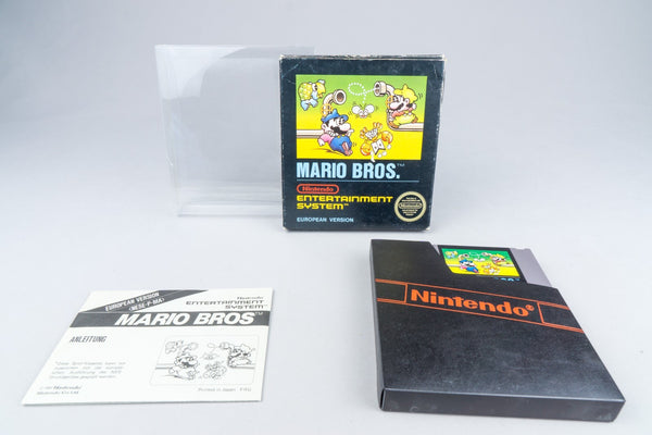 Nintendo NES *Mario Bros.* OVP CIB PAL B MA-EEC/SCN Bienengräber +