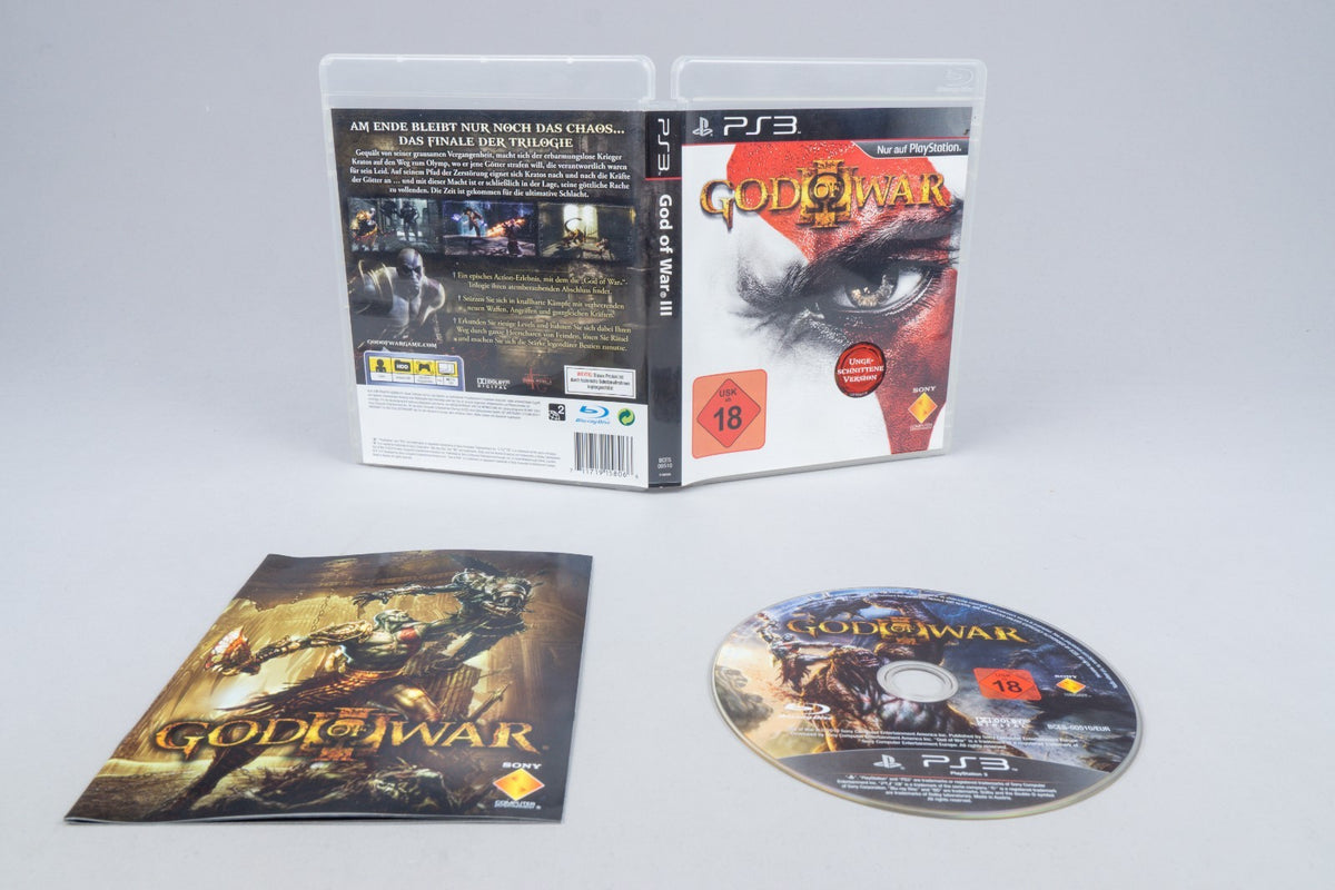 Playstation 3 *God of War III* PS3 OVP USK 18
