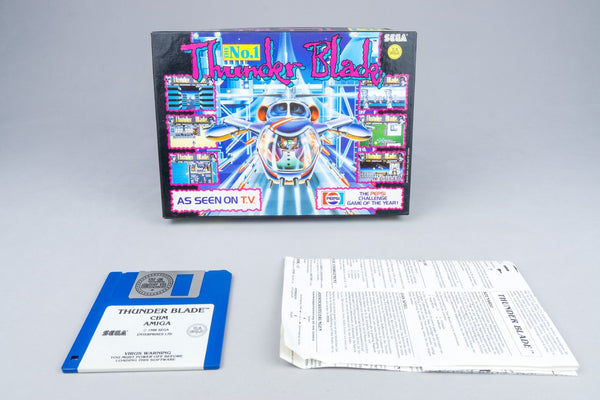 Commodore Amiga Thunder Blade OVP mit Anleitung