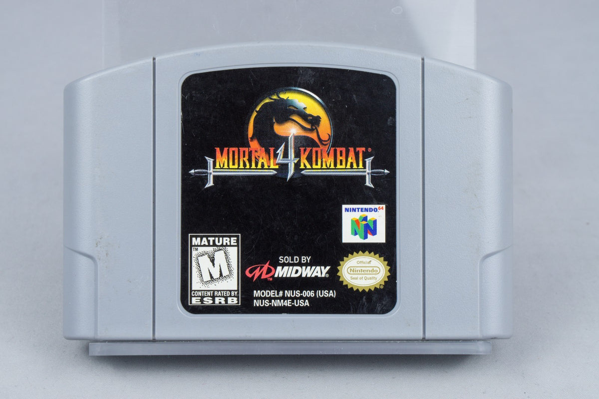 Mortal Kombat 4 Nintendo 64 N64 Modul NTSC-U/C USK 18