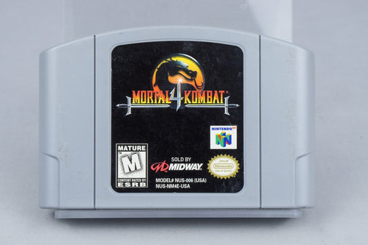 Mortal Kombat 4 Nintendo 64 N64 Modul NTSC-U/C USK 18