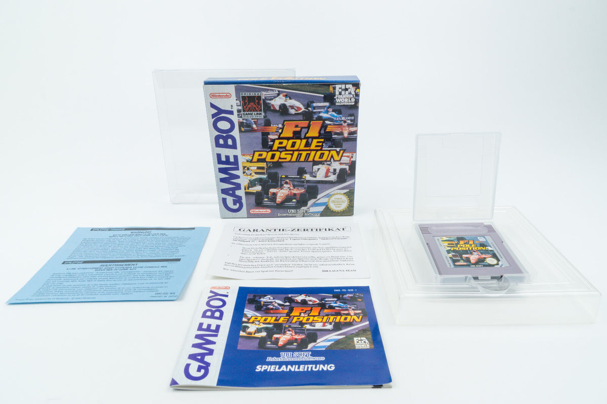 Nintendo Game Boy *F1 Pole Position* OVP CiB Anleitung F5-NOE #1