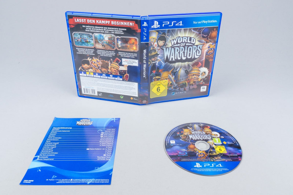 Playstation 4 *World of Warriors* PS4 OVP