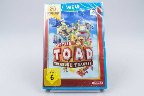 Nintendo Wii U *Captain Toad: Treasure Tracker* Neu / New / Sealed Selects