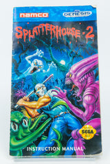 Sega Genesis *Splatterhouse 2* OVP mit Anleitung NTSC-U/C #2