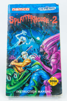 Sega Genesis *Splatterhouse 2* OVP mit Anleitung NTSC-U/C #2