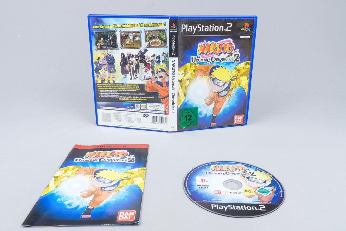 Playstation 2 *Naruto: Uzumaki Chronicles 2* PS2 OVP mit Anleitung