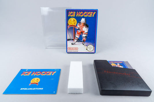 Nintendo NES *Ice Hockey* OVP CIB PAL B HY-NOE +