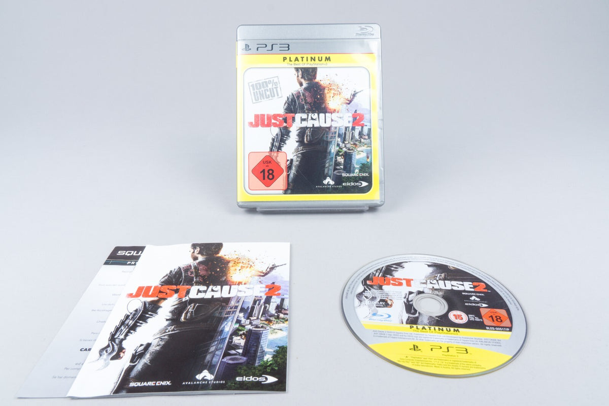 Playstation 3 *Just Cause 2* PS3 OVP Platinum USK 18