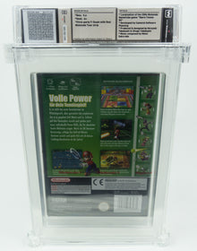 Nintendo Gamecube *Mario Power Tennis* Sealed WATA 9.6 A+ no VGA Red Strip