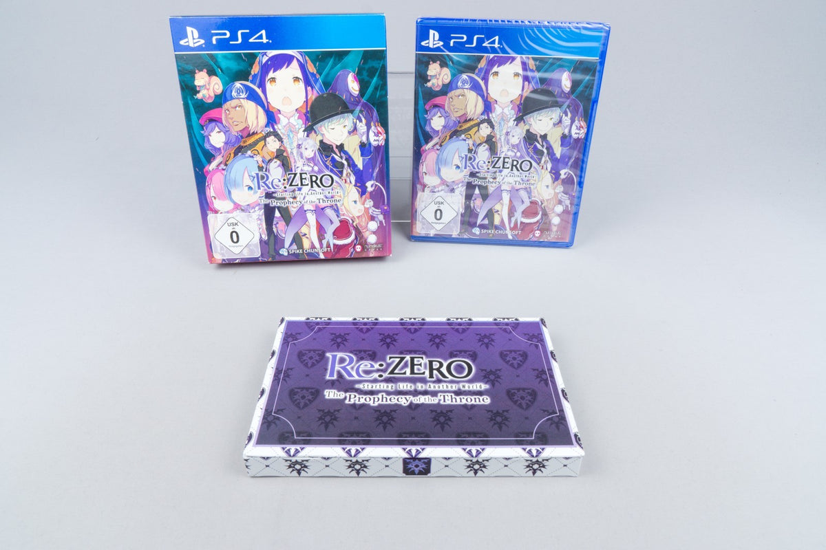Playstation 4 *Re: Zero - The Prophecy of The Throne* PS4 Neu