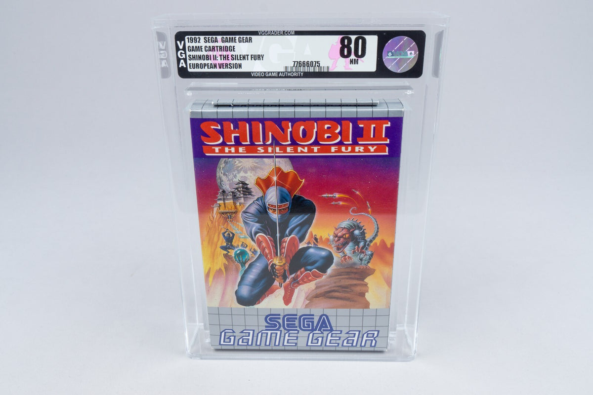 Sega Game Gear *Shinobi II: The Silent Fury* Neu / New VGA 80 Near Mint