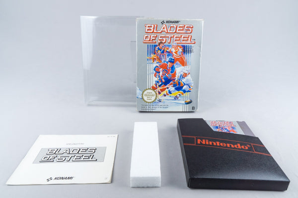 Nintendo NES *Blades of Steel* OVP CIB PAL B VS-NOE +