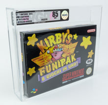 Super Nintendo *Kirby's Fun Pak* SNES Neu / New VGA 85 NM+ Italian Version