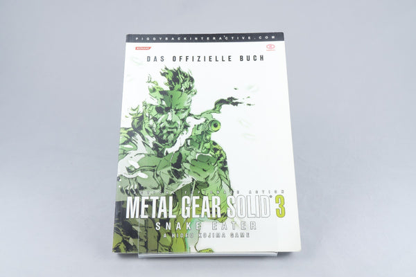 *Metal Gear Solid 3 - Das offizielle Buch* PS2