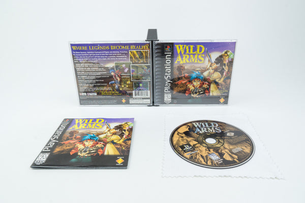 Playstation 1 *Wild Arms* PS1 OVP mit Anleitung NTSC-U/C