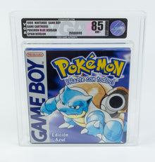 Nintendo Game Boy *Pokemon Blue Version* New / Neu VGA 85 NM+ Spain Version