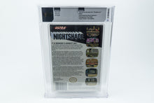 Nintendo NES *Nightshade* Sealed WATA 8.5 B+ no VGA