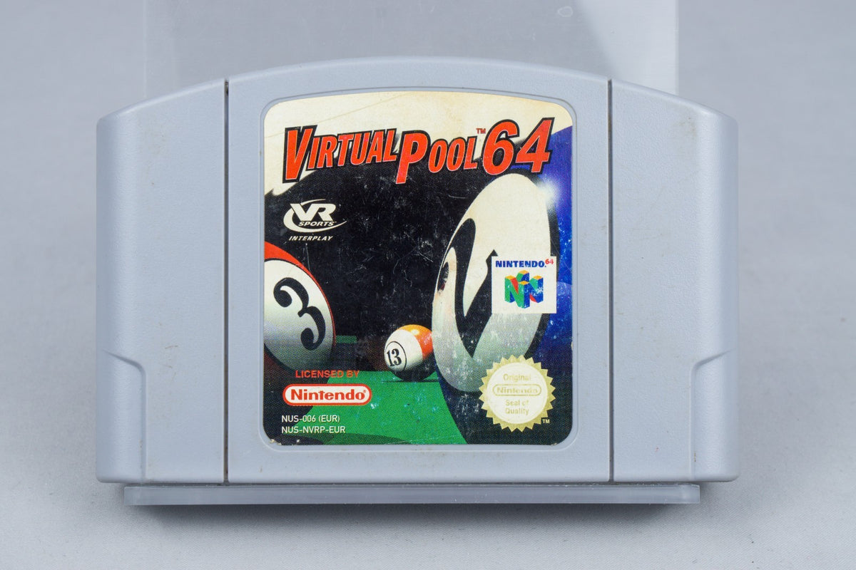 Virtual Pool 64 Nintendo 64 N64 Modul PAL