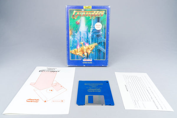 Commodore Amiga *Goldrunner* OVP mit Anleitung