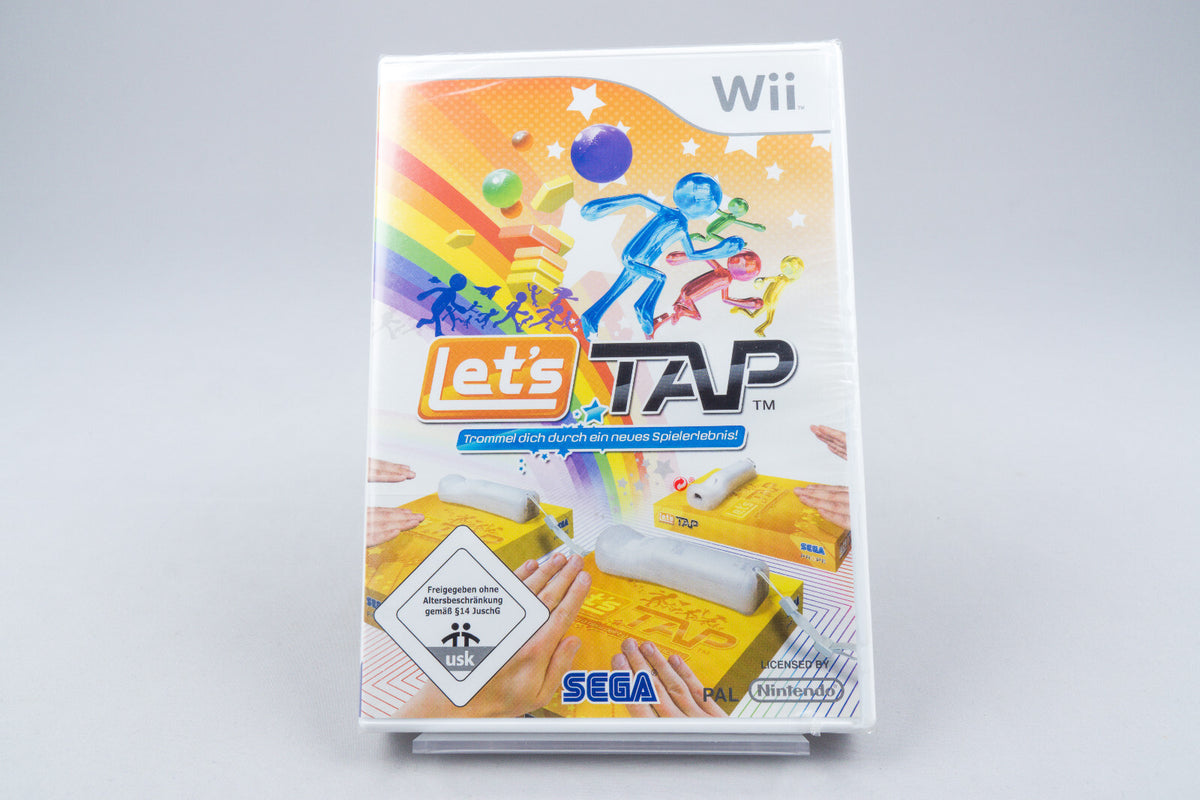 Nintendo Wii *Let's Tap* Sealed / Neu / New