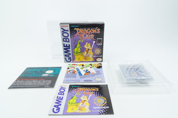Nintendo Game Boy *Dragon's Lair: The Legend* OVP CiB Anleitung Poster DL-USA