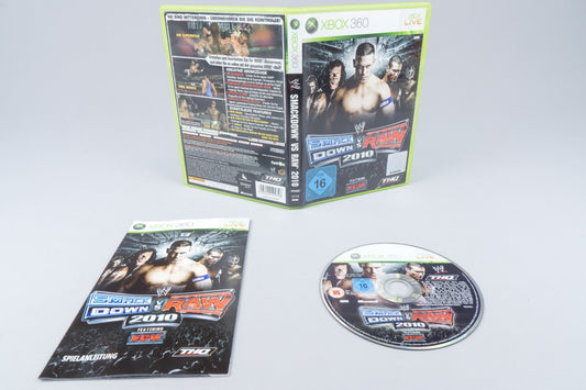 Xbox 360 *WWE SmackDown vs. Raw 2010* OVP mit Anleitung