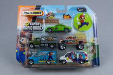 New Super Mario Bros. Matchbox 5 Car Set 1:64 2007 New Old Stock