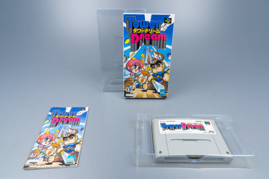 Super Famicom *Tower Dream* SFC OVP mit Anleitung  NTSC-J