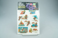 Official Nintendo Video Game Stick-Ons Stickers Super Mario Zelda 1988 New #2 +
