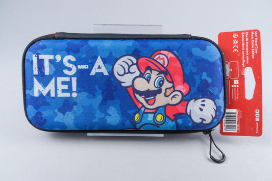 Nintendo Switch *PDP Slim Travel Case - Mario Camo Edition* Neu