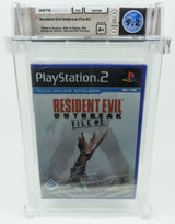 Playstation 2 *Resident Evil Outbreak File #2* PS2 Sealed WATA 9.2 A+ no VGA