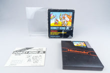 Nintendo NES *Donkey Kong Jr.* OVP CIB PAL B JR-EEC/FRG Bienengräber +