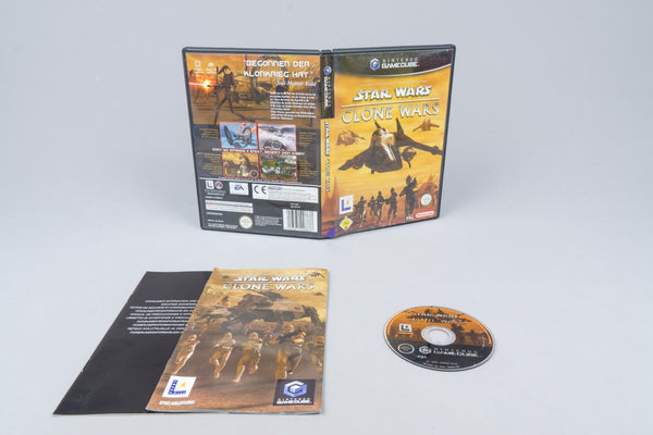 Nintendo Gamecube *Star Wars: The Clone Wars* OVP mit Anleitung