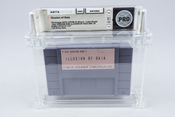 Super Nintendo *Illusion of Gaia* SNES Prototype Wata