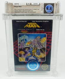 Nintendo NES *Mega Man* WATA 8.5 CIB "Dr. Wright" Round SOQ NTSC First Print