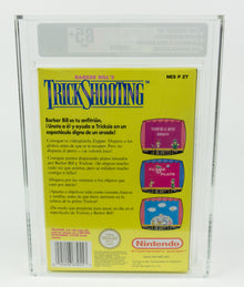 Nintendo NES *Barker Bill's Trick Shooting* New/ Neu VGA 85+ NM+ Spanish Version