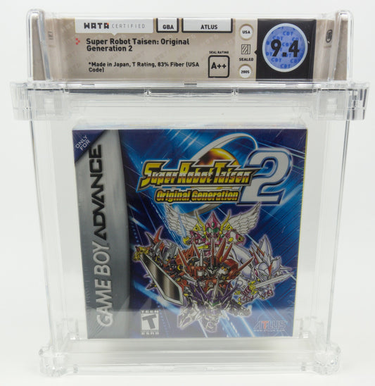 Game Boy Advance *Super Robot Taisen: Original Generation 2* WATA 9.4 A++ no VGA