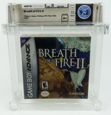 Game Boy Advance *Breath of Fire II* WATA 9.2 A+ no VGA