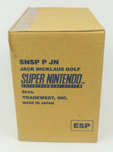 Super Nintendo *Jack Nicklaus Golf* SNES New Neu Ungeöffnet Shipping Box ESP