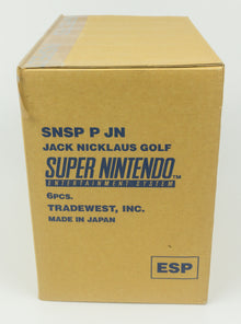 Super Nintendo *Jack Nicklaus Golf* SNES New Neu Ungeöffnet Shipping Box ESP