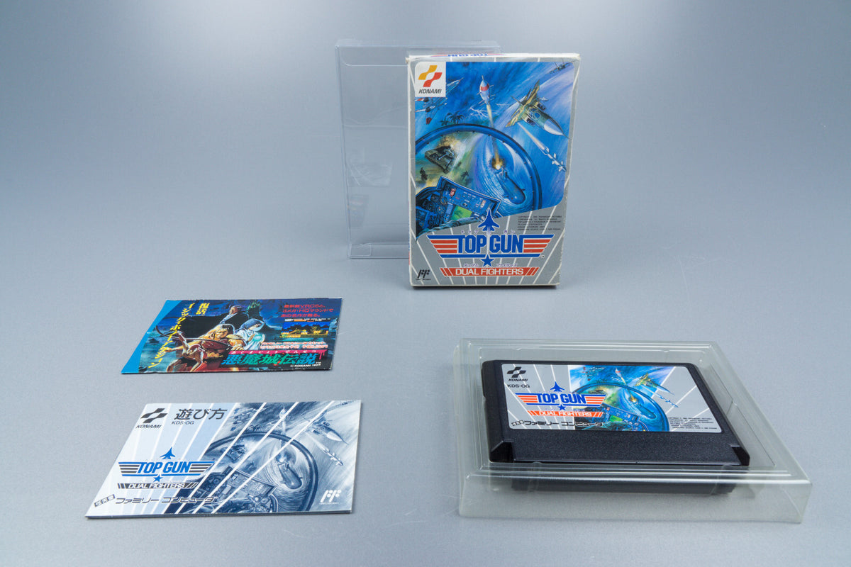 Famicom *Top Gun: Dual Fighters* FC OVP Anleitung NTSC-J