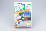 Nintendo NES *Family Fun Fitness: Stadium Events* OVP CIB PAL B SD-FRG +