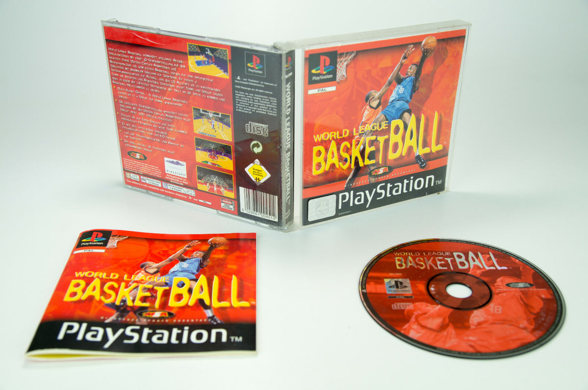Playstation 1 *World League Basketball* PS1/PS2/PSX OVP mit Anleitung