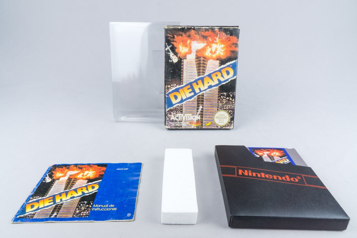 Nintendo NES *Die Hard* OVP CIB PAL B 57-ESP +