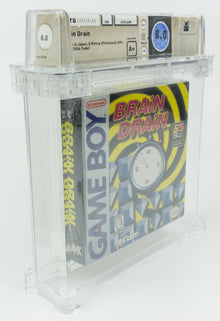 Nintendo Game Boy *Brain Drain* Sealed WATA 8.0 A+ no VGA Pop 3