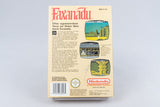 Nintendo NES *Faxanadu* OVP CIB PAL B FX-FRG +